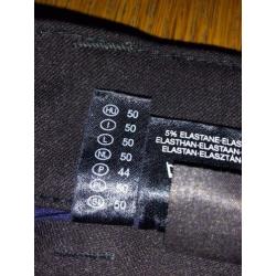 broek zwart maat 50 heren