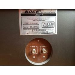 Bose 301 vintage luidsprekers series 1