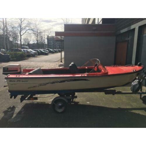 Speedboot met motor en trailer