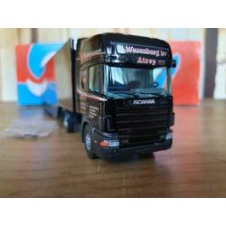 Tekno Scania 124L Wezenberg IJsselmuiden Atrop in doos 1:50