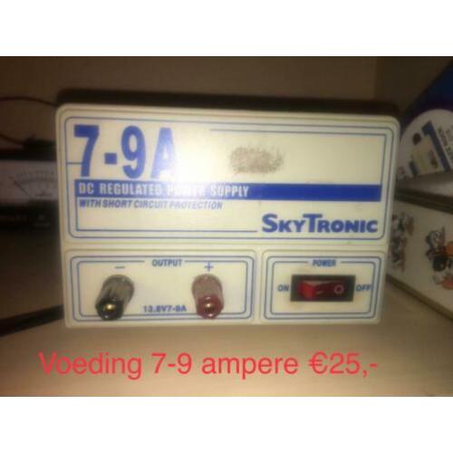 27 mc voedingen ,mics , zenders