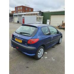 Peugeot 206 1.4 X-line 3D 2005 Blauw