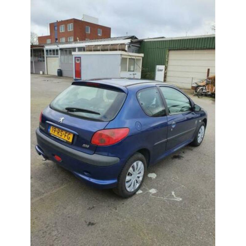Peugeot 206 1.4 X-line 3D 2005 Blauw