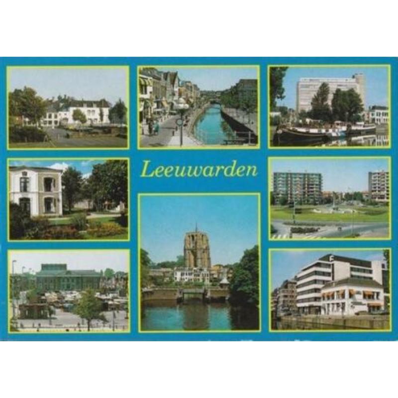 10 Ansichtkaarten Leeuwarden Oldehove /Waag/Mata Hari/ en