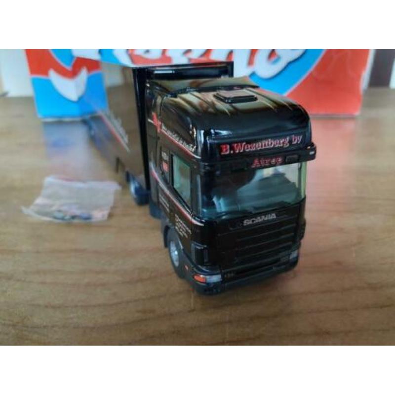 Tekno Scania 124L Wezenberg IJsselmuiden Atrop in doos 1:50