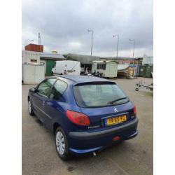 Peugeot 206 1.4 X-line 3D 2005 Blauw
