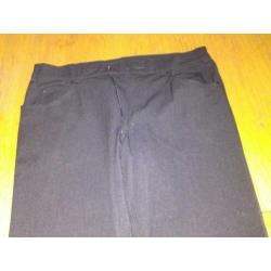 broek zwart maat 50 heren