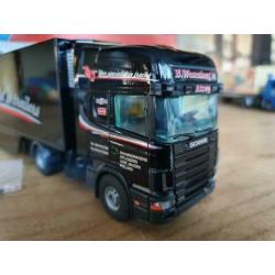 Tekno Scania 124L Wezenberg IJsselmuiden Atrop in doos 1:50