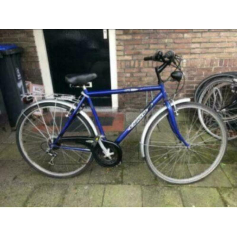 Te stevige herenfiets met 21 versnellingen maat 28 inch