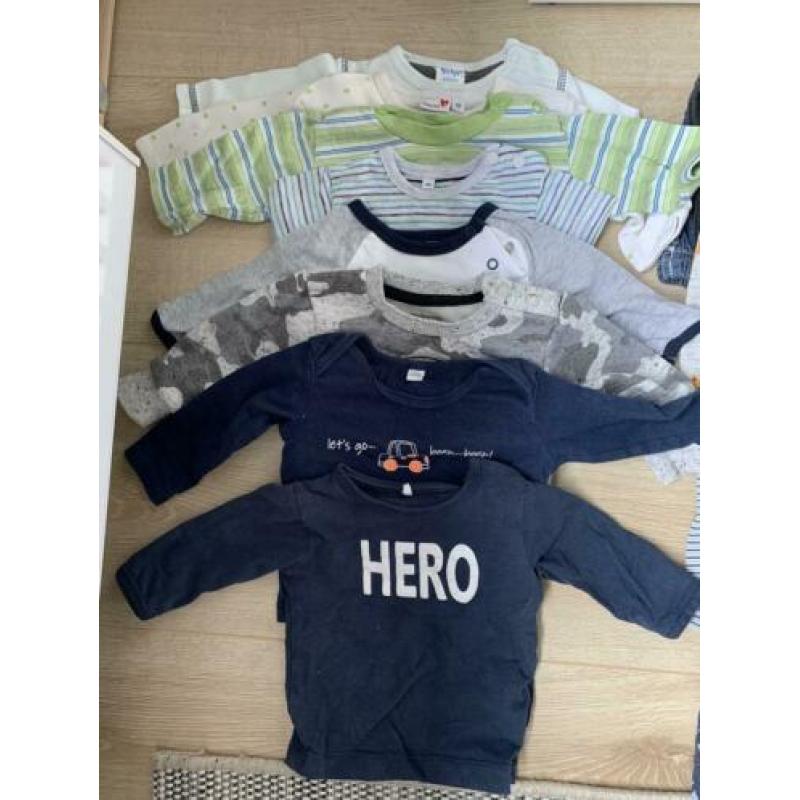 Baby kleding jongen mt 56 groot pakket!