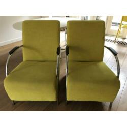 2 stuks Woood fauteuil