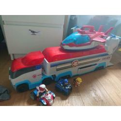 Paw patrol Air Patroller en truck Patroller.