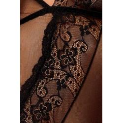 Estera Corset Chemise Zwart - Casmir maat S/M (512)
