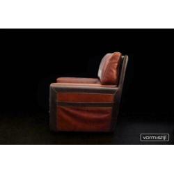 BAXTER fauteuils in Bull-Leather (stier)
