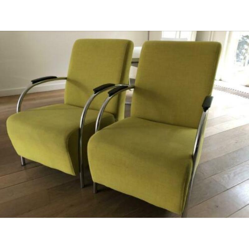 2 stuks Woood fauteuil