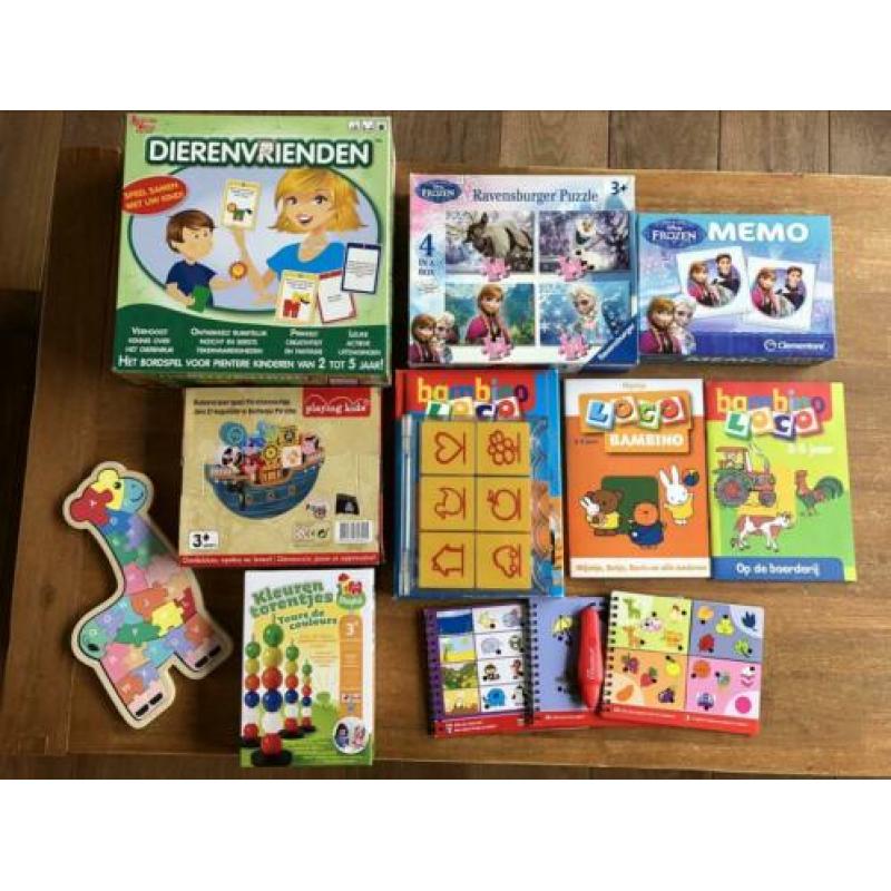 Spelletjes kleuters bambino loco, electro, dierenvrienden