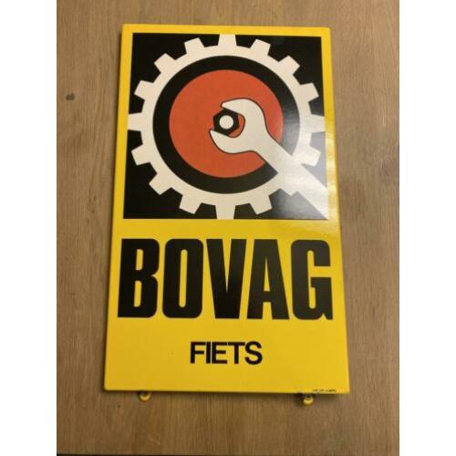 Bovag emaille bord Fiets