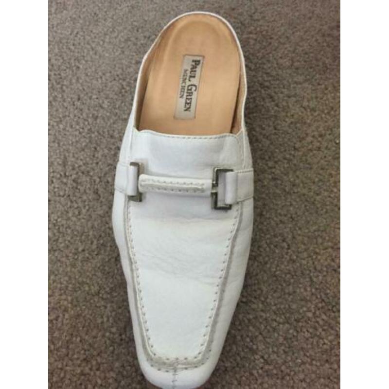 Witte hogl slipper
