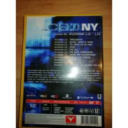 CSI-CSI NY - 4 x 3 dvd ( ook apart )