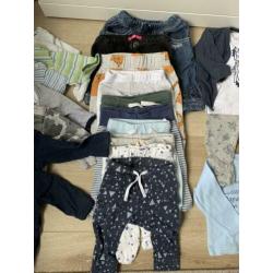 Baby kleding jongen mt 56 groot pakket!