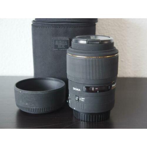 Sigma 105mm F2.8 DG EX MACRO voor Canon