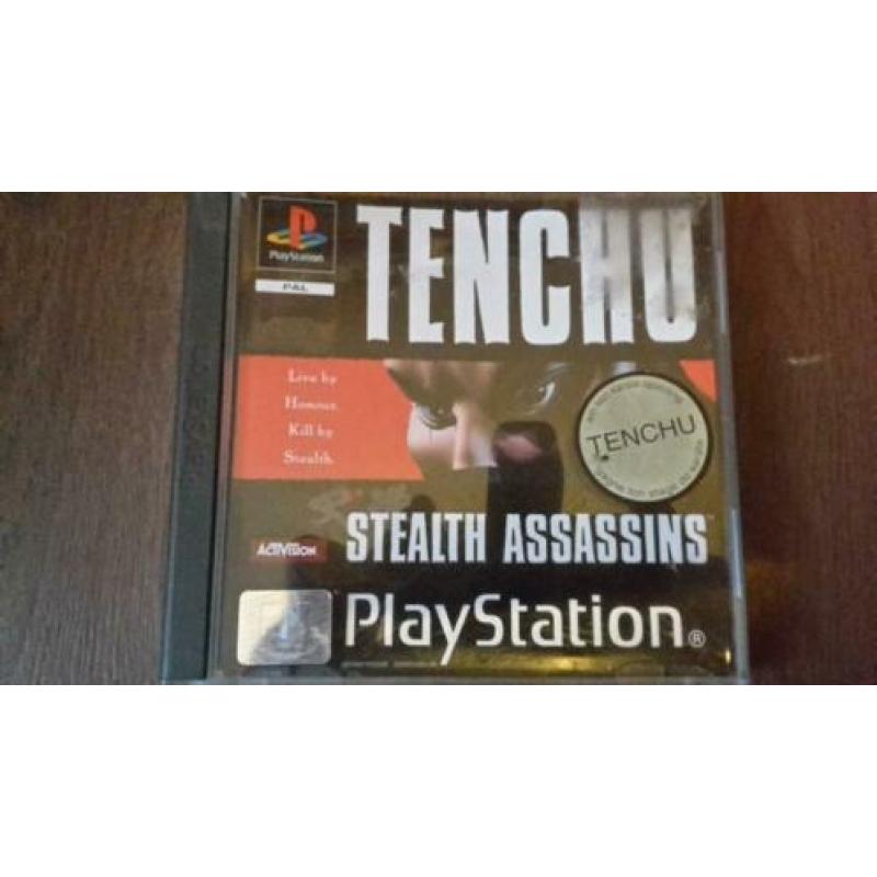 PlayStation 1 Collectie Spellen Deel 5 Tenchu, Syphon 1 Enz