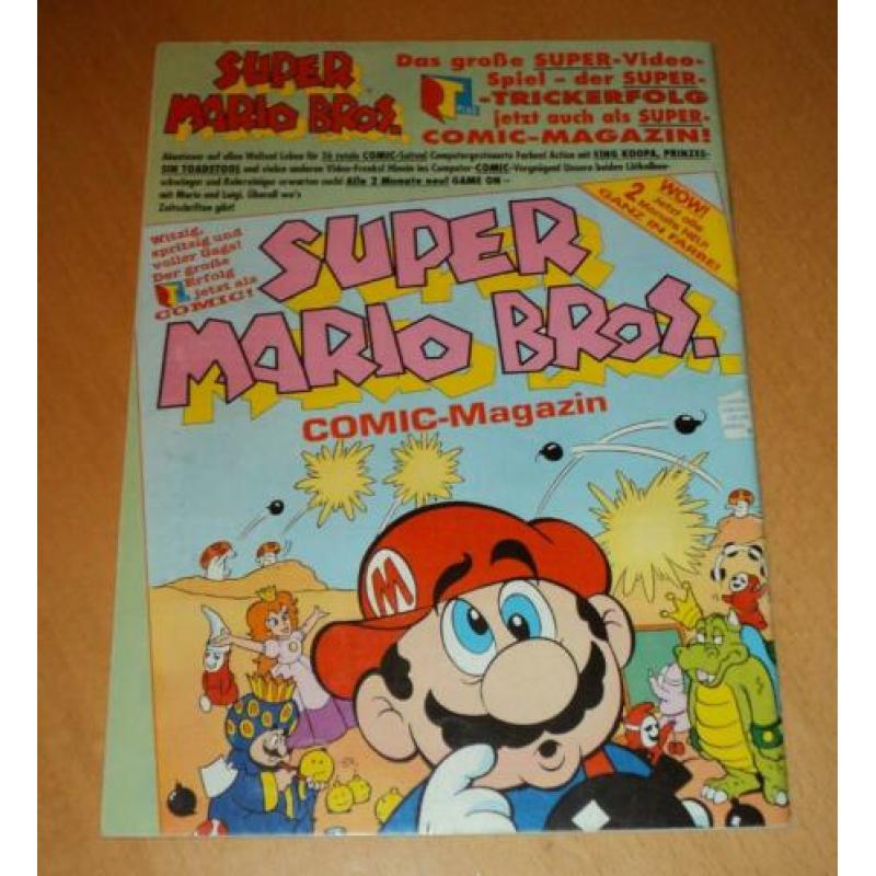 Duits Captain Nintendo N Comic Magazine Nr 3 & 1