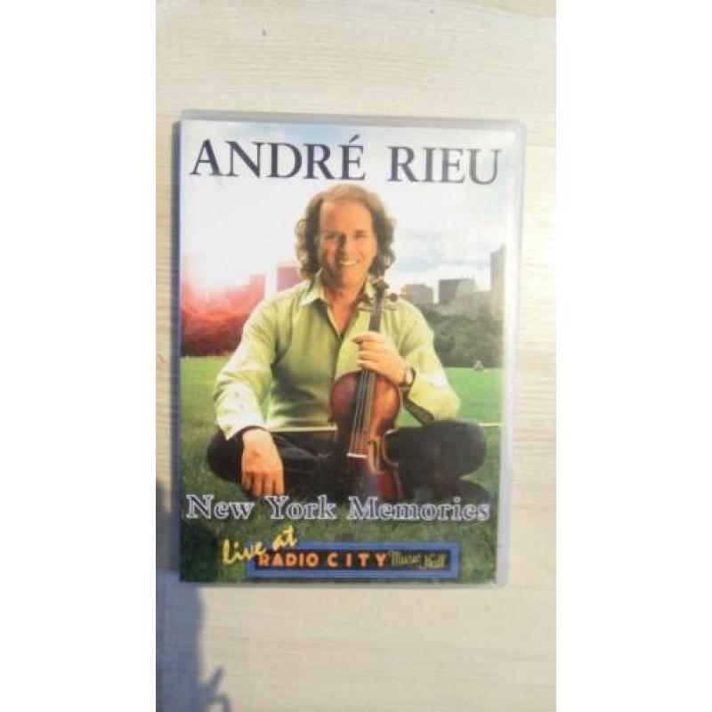 DVD's Andre Bocelli Vivere Live in Tuscane en Andre Rieu.