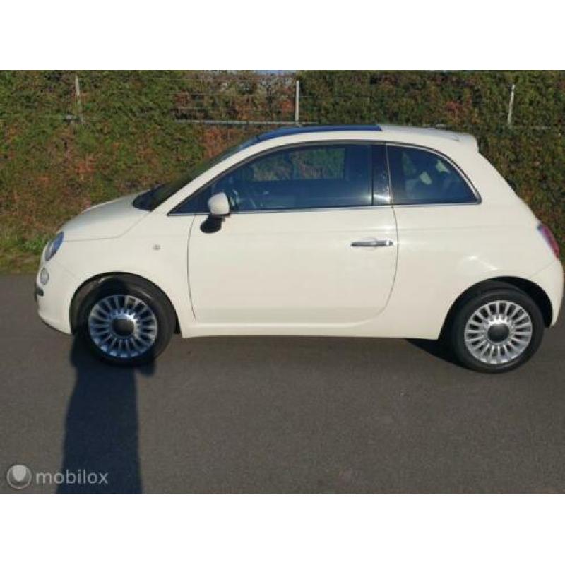Fiat 500 - 1.2 Lounge 10X OP VOORRAAD Panoramadak Airco 1e E