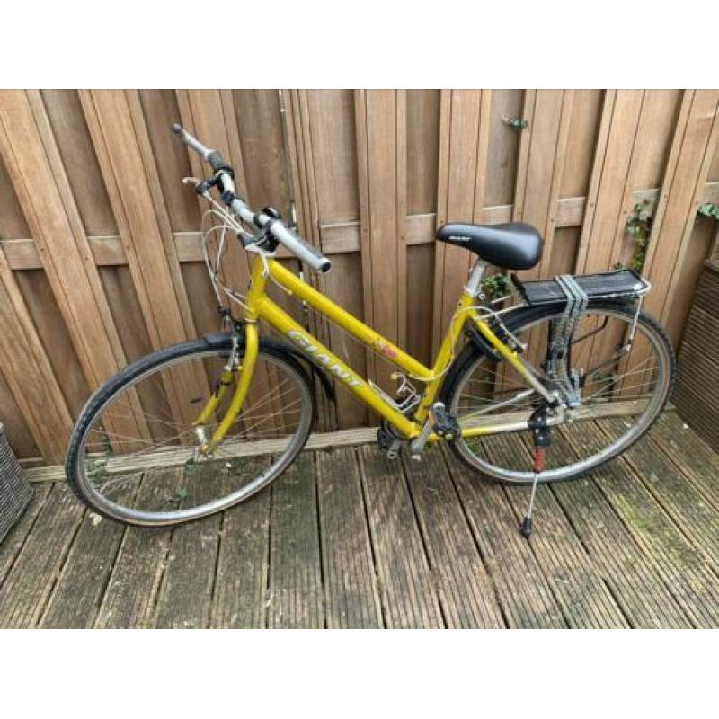 Gouden 19,5 inch Giant dames mountainbike (opknapper)!!