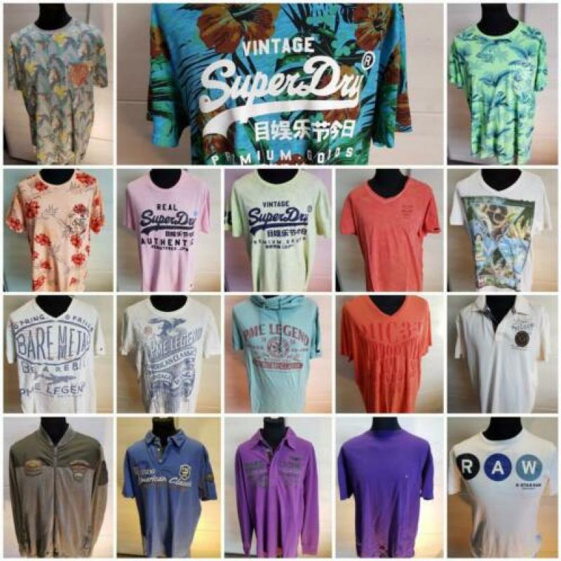 ? 30+ als NIEUWE t-shirts PME Legend Superdry kenzo xxl xxxl