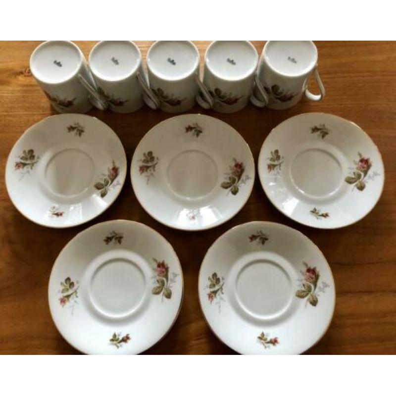 5 mooie Rosenthal classic koffie kop en schotels zgan