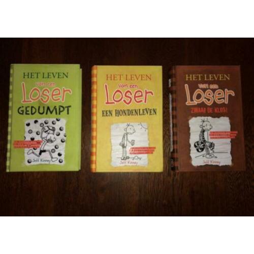 Het leven van een loser boeken NIEUW!