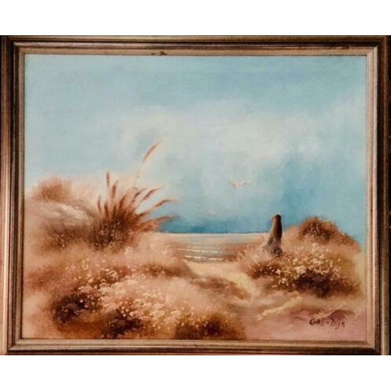 Chris van Dijk prachtig schilderij.