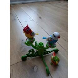 Digibirds zingende vogeltjes