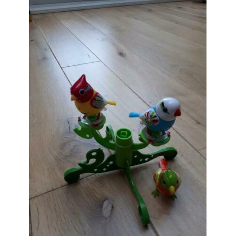Digibirds zingende vogeltjes