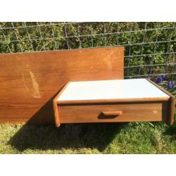 Bedwand hoofdwand bed retro