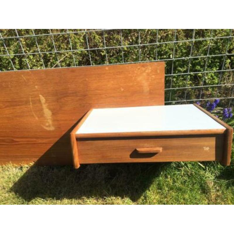 Bedwand hoofdwand bed retro