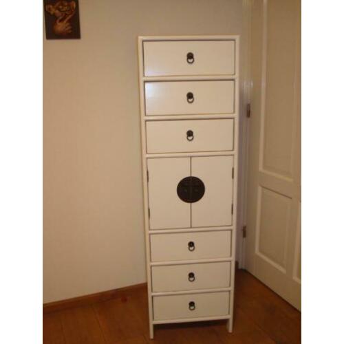 Mooie Chinese witte ladenkast