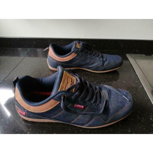Levi heren sneakers maat 46,5 (US 12), jeans stof.