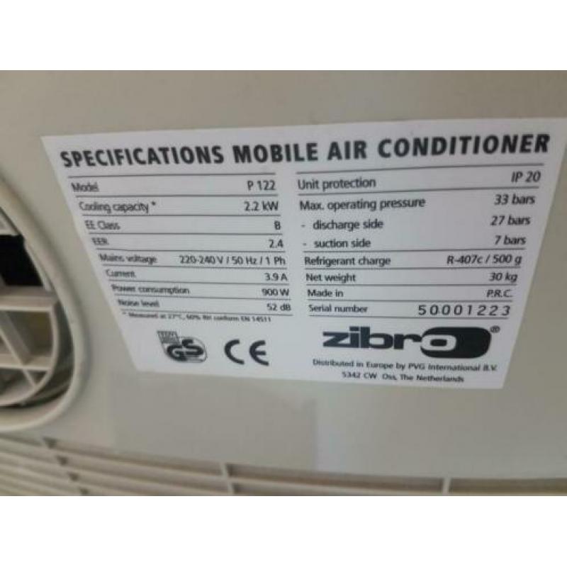 Zibro P 122 airco