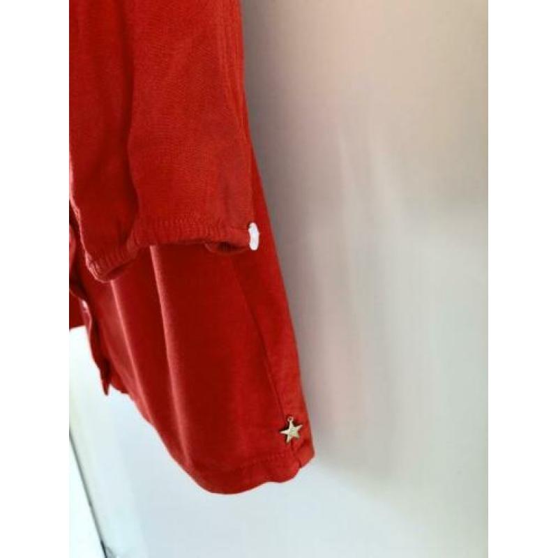Blouse Fabienne Chapot maat 36 rood