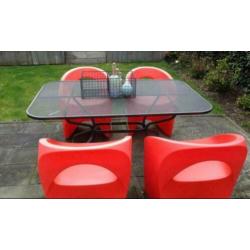 Valerio Bottin design fauteuils buiten 4 stuks tuinstoelen