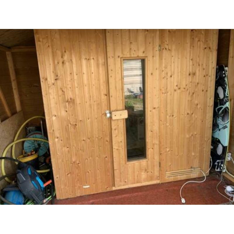 Ongebruikte sauna STEFAN gereserveerd