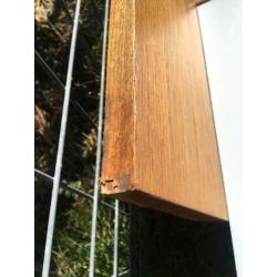 Bedwand hoofdwand bed retro
