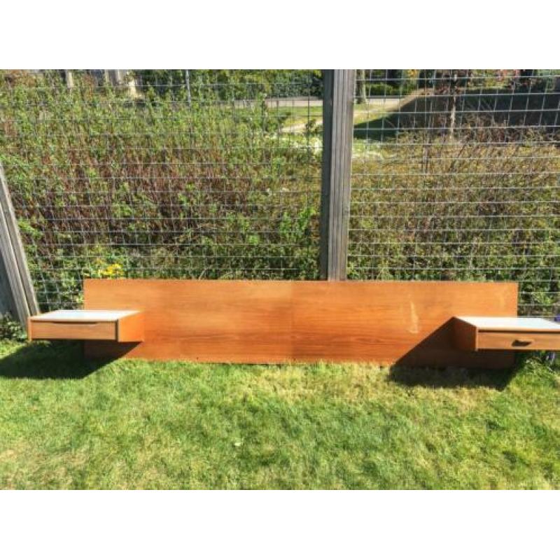 Bedwand hoofdwand bed retro