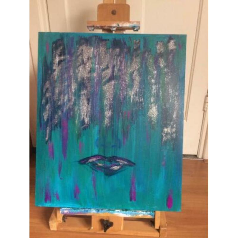 Schilderij op hout