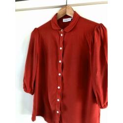 Blouse Fabienne Chapot maat 36 rood