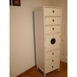 Mooie Chinese witte ladenkast