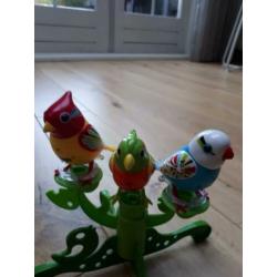 Digibirds zingende vogeltjes